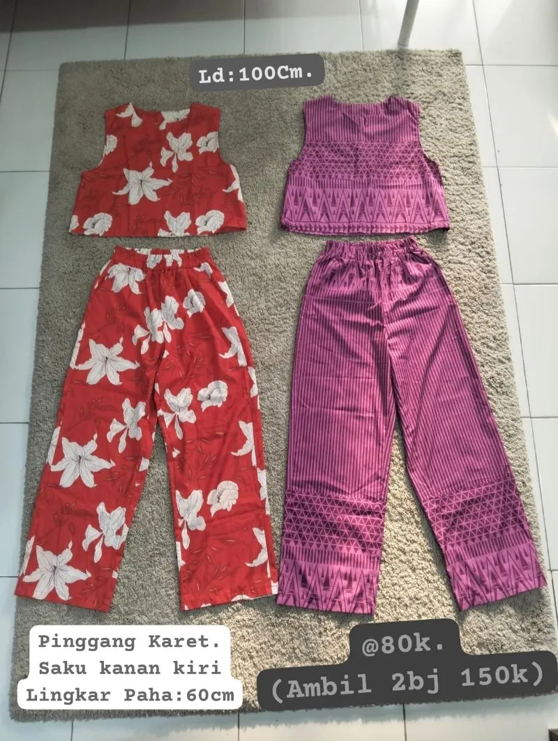 one set baju wanita photo 1