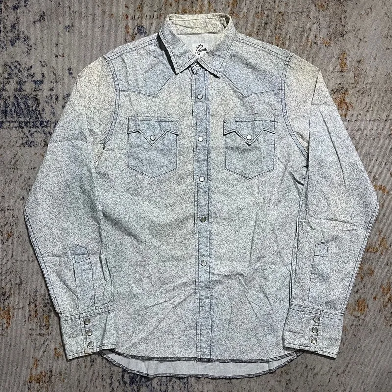 Needles Vintage Casual Formal shirt Pria silver photo 1