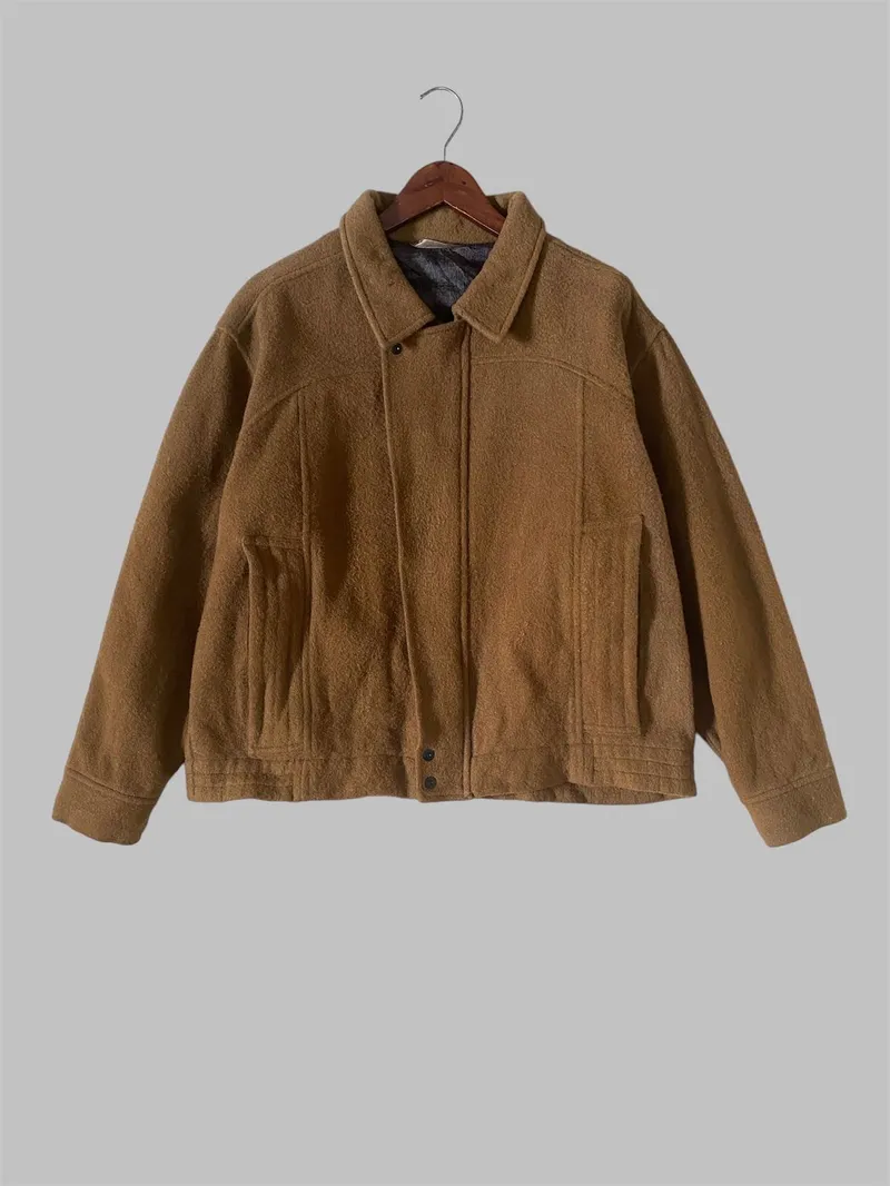 Vintage Bomber jacket Pria brown photo 1