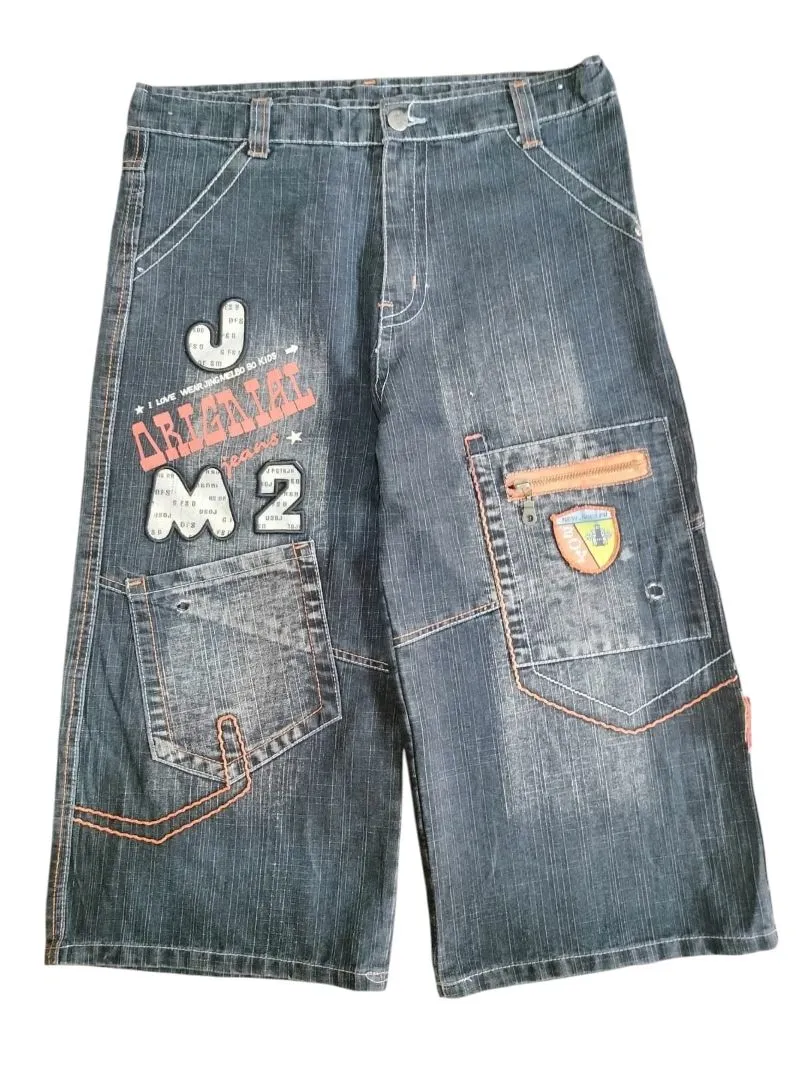 Shortpants Jorts Y2K Denim M2 Celana Pendek Jeans - Size 30 photo 1