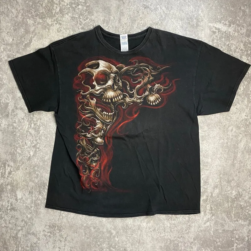 Vintage T-shirt Pria black photo 1