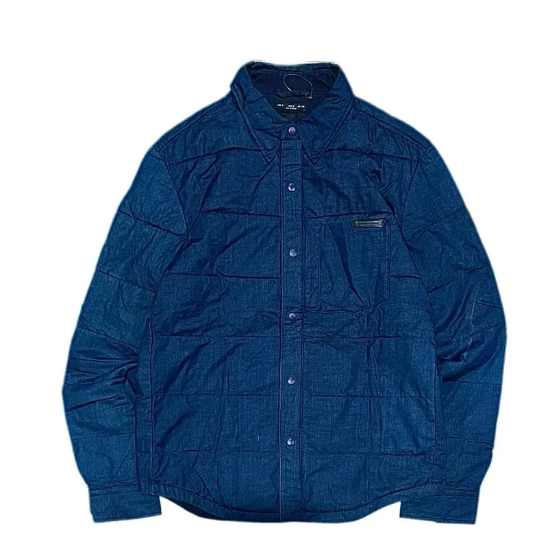Zara Grunge Indie Casual shirt Pria navy photo 1