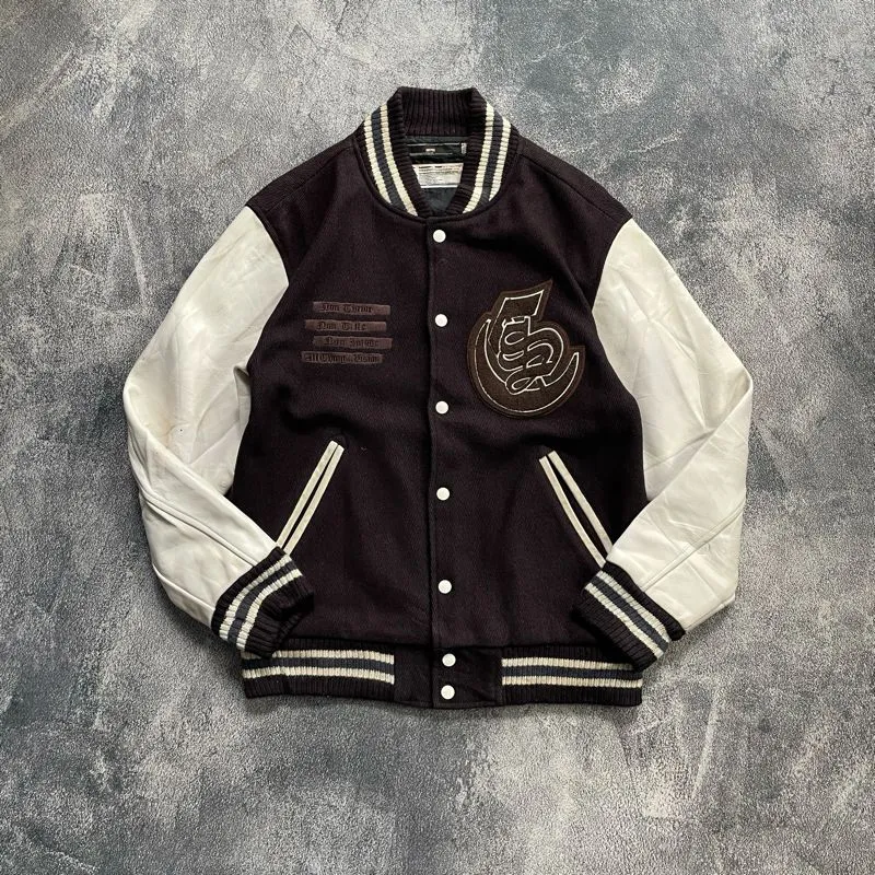 Number Nne Inviciblearmuda varsity jacket photo 1