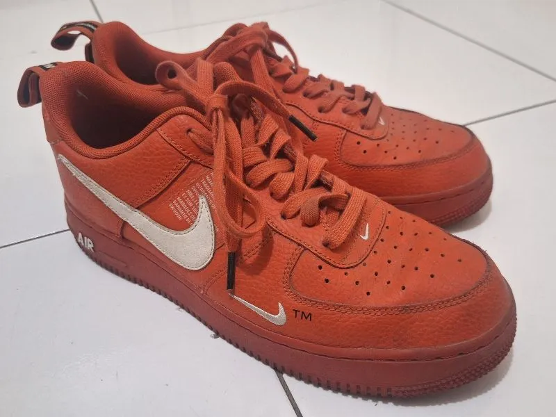 Nike Air Force 07 lv8 utility low orange photo 1