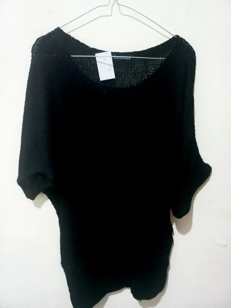 Sorridere Casual Blouse Wanita black photo 1