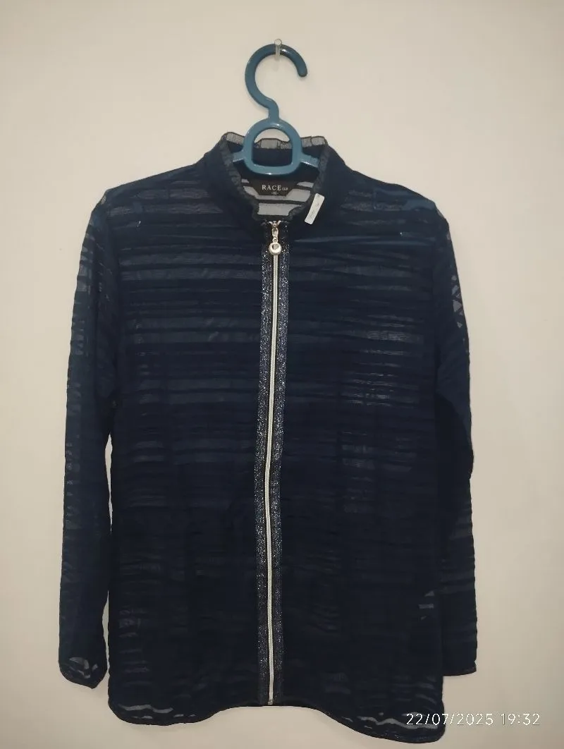 atasan zipper photo 1