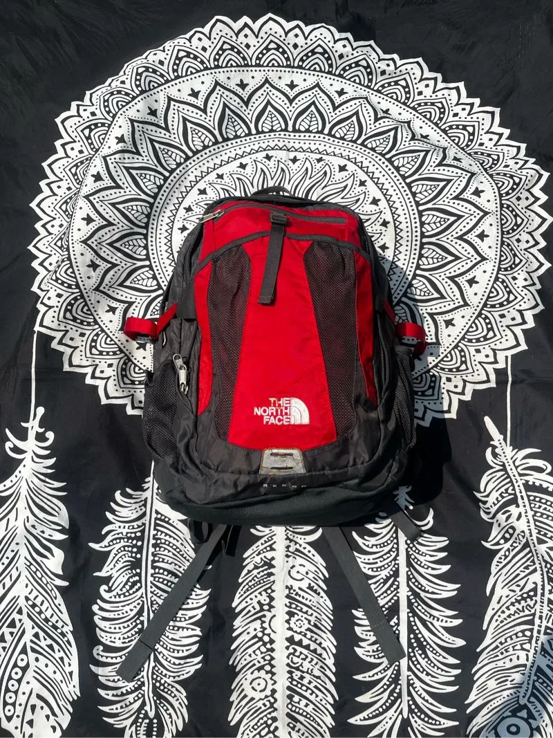The North Face Recon Red Backpack photo 1