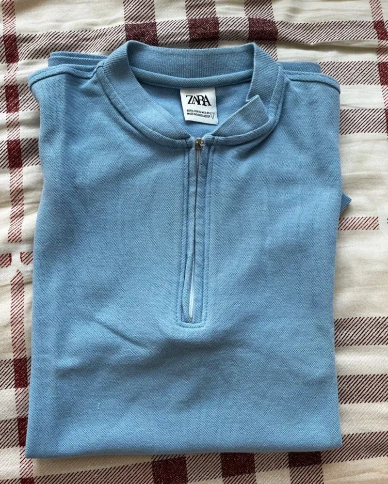kemeja polo zara size XL photo 1