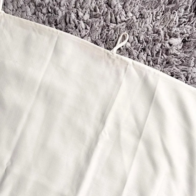 Minimalist Casual Cami top Wanita white photo 1