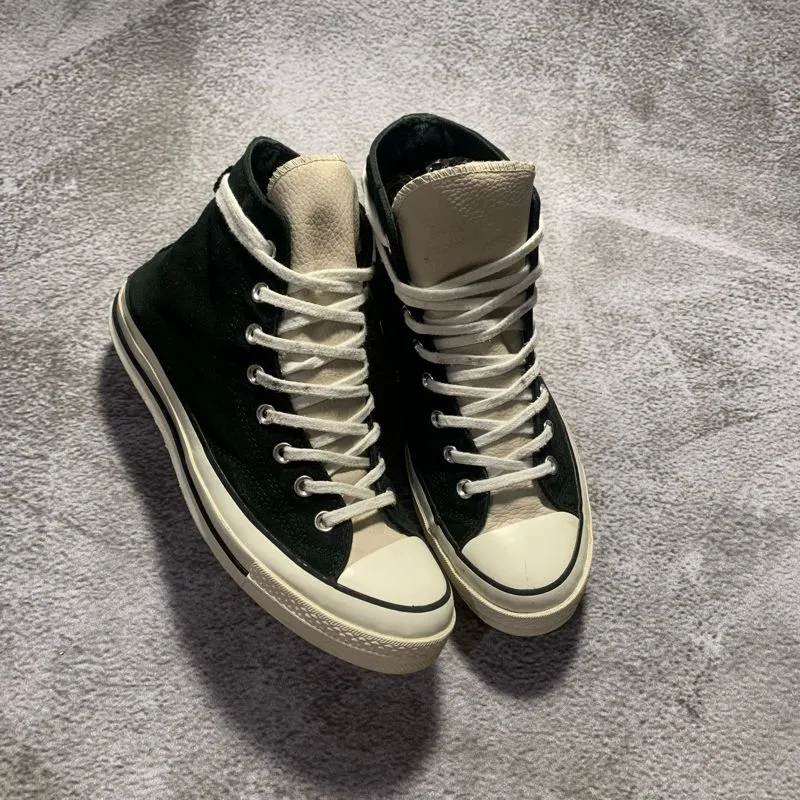 Converse 70s Hi Essentials Fear Of God Black Ivory Preloved
