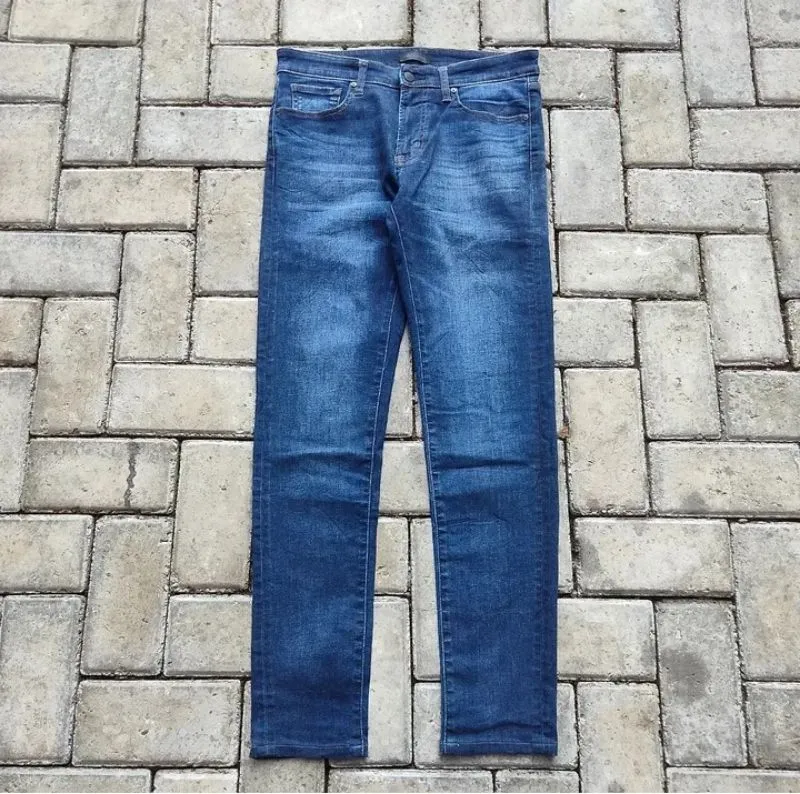 UNIQLO SKINNY FIT LONG PANTS DENIM photo 1