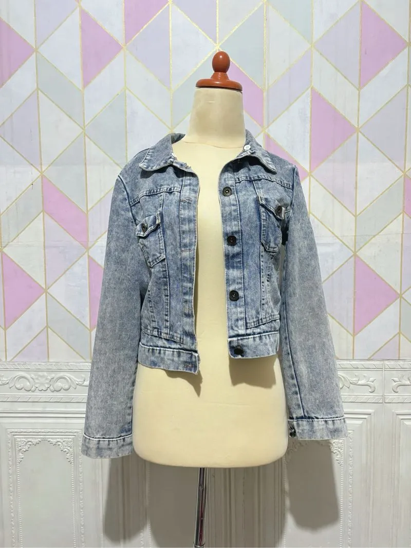 Jaket Jeans Crop photo 1