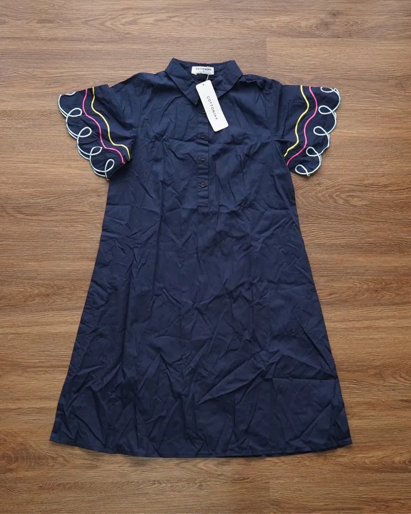 [PRELOVED] Cotton Ink Dress Sayap photo 1