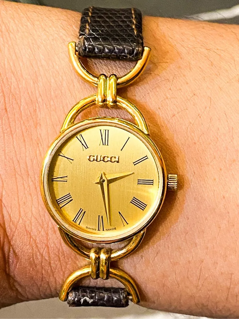 Jam Tangan GUCCI vintage 6000L Preloved