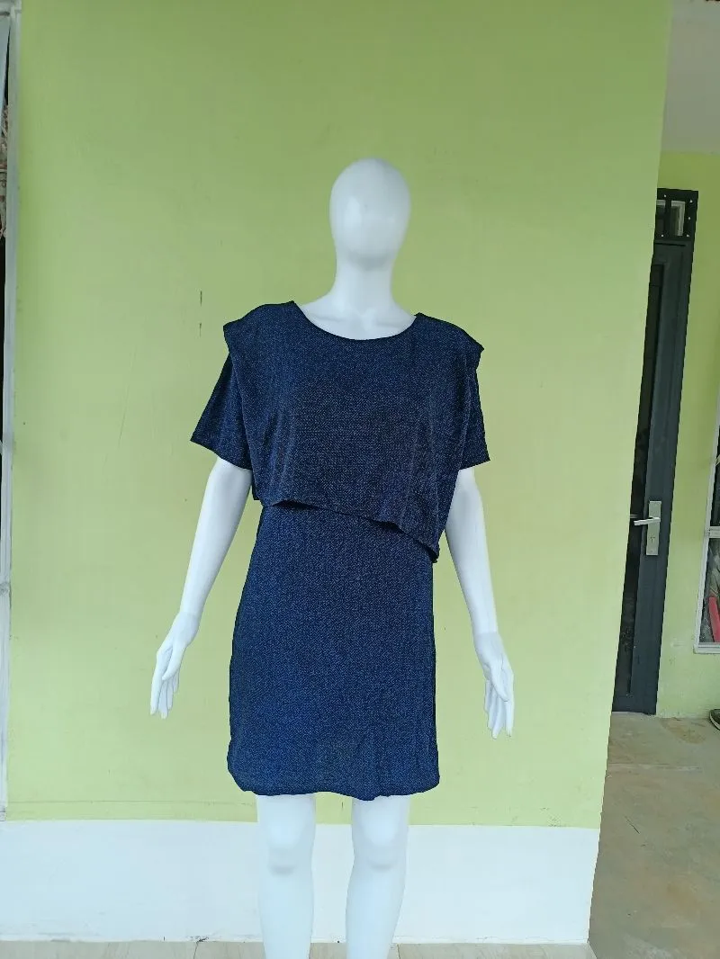 DRESS BIRU BLINK MURAH photo 1