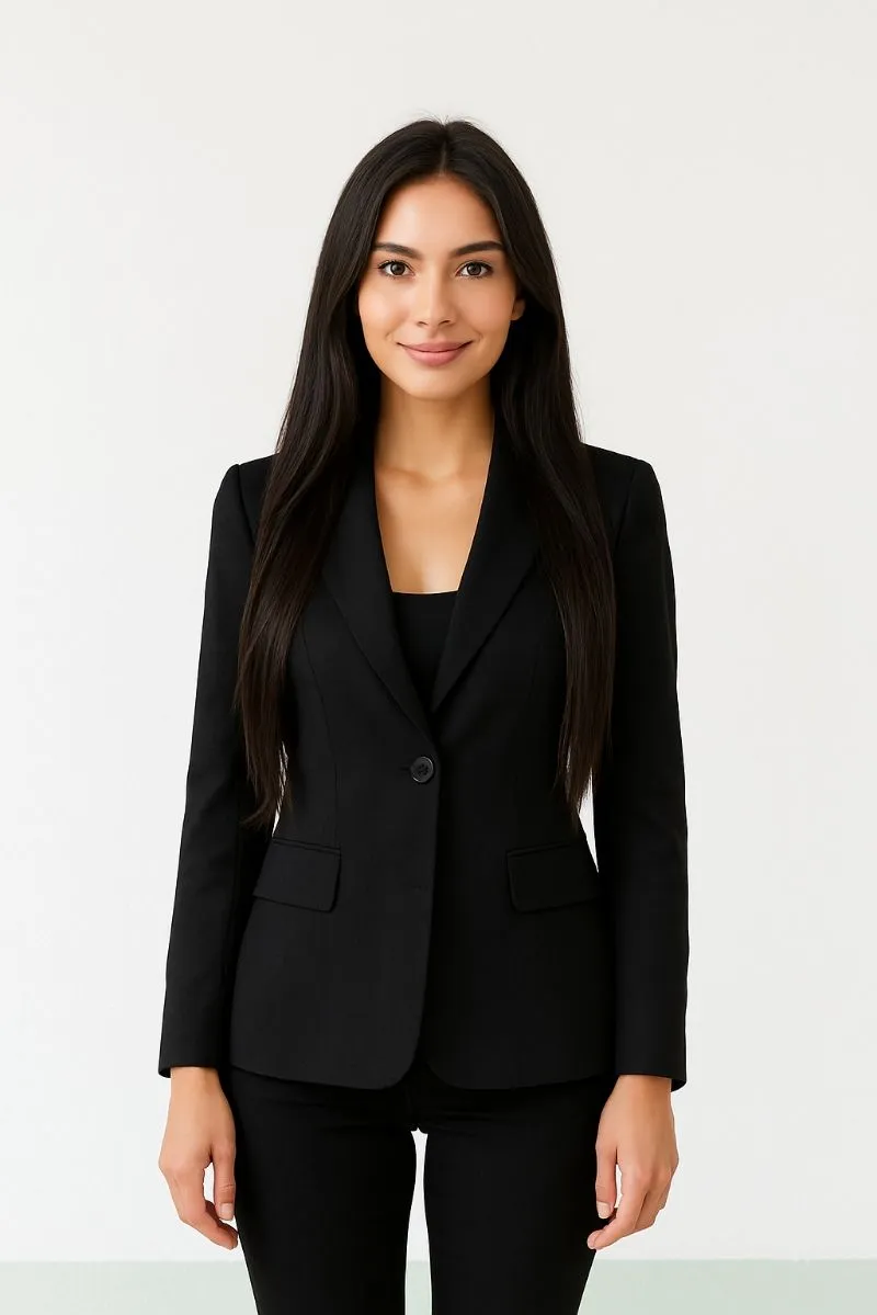✨Blazer Elegan Hitam photo 1