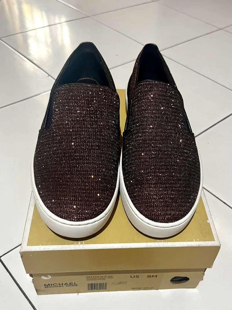 Michael Kors Rose Gold Slip On photo 1