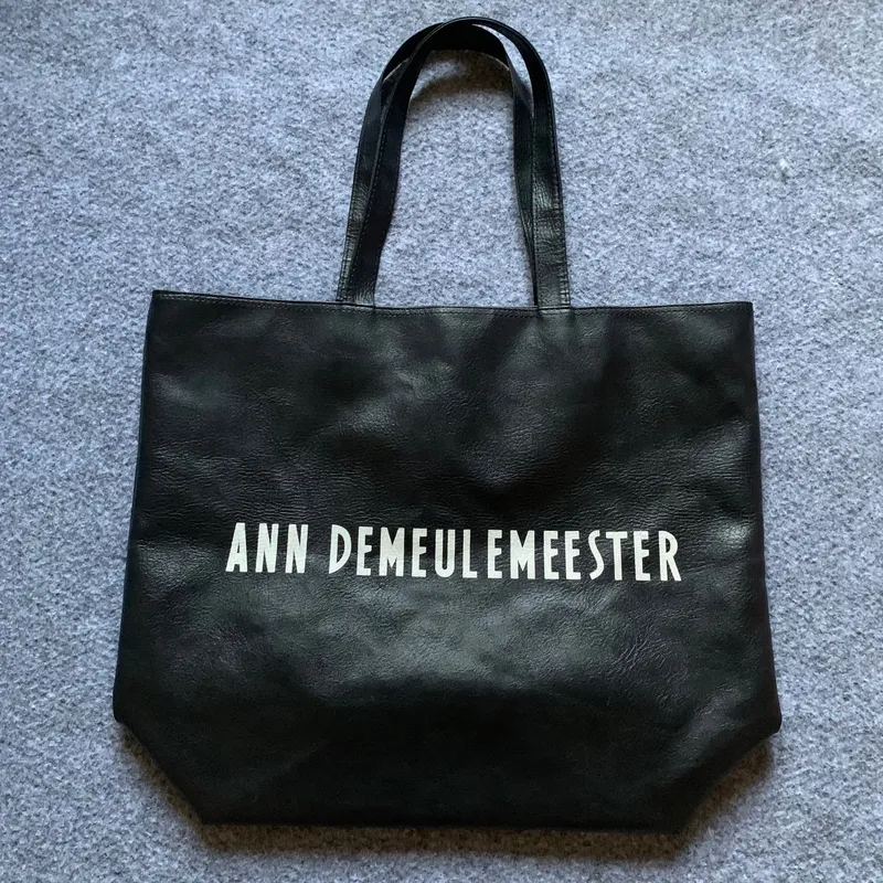 Blue Ann Demeulemeester Bags Ann Demeulemeester Boston Leather Bag