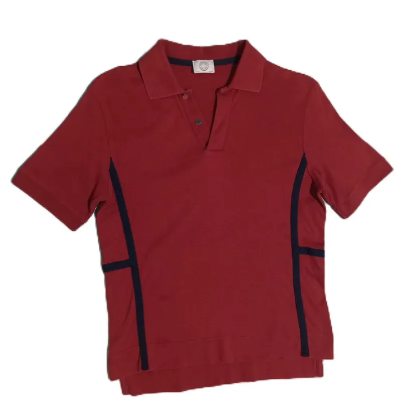 Hermes Luxury T-shirt Wanita burgundy photo 1