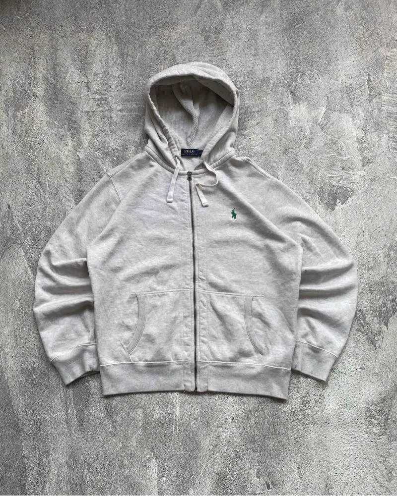 Zipper Hoodie Silver by Polo Ralph Lauren photo 1