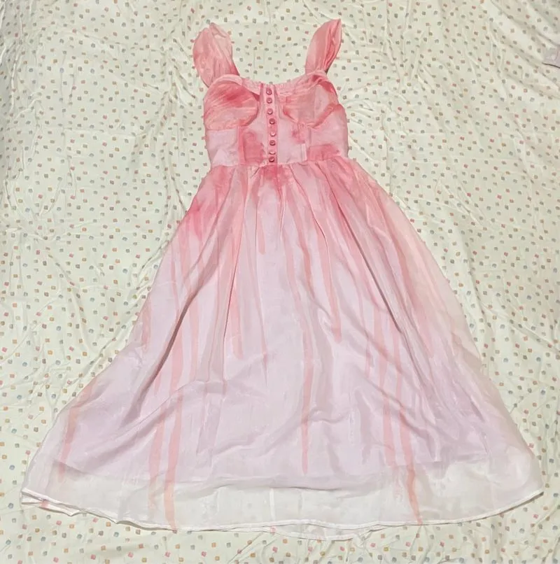 Pink Ombre Princess Tulle Dress  photo 1
