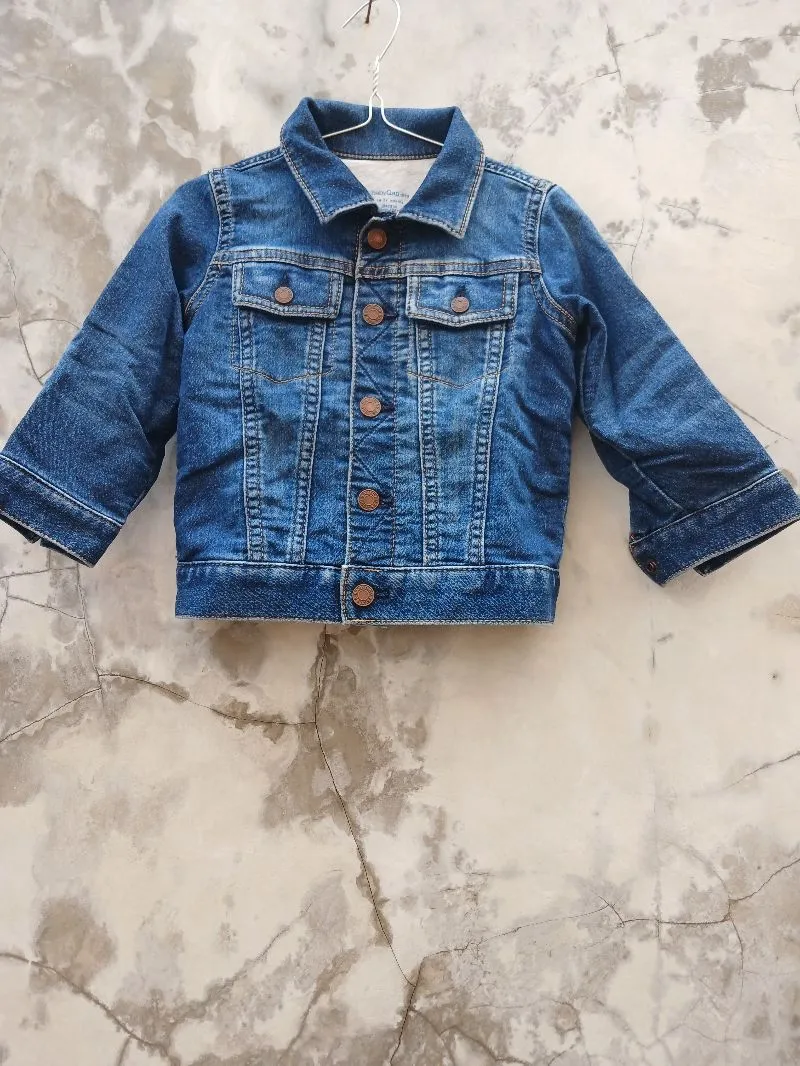 Jaket jeans anak cewe/cewe GAP photo 1