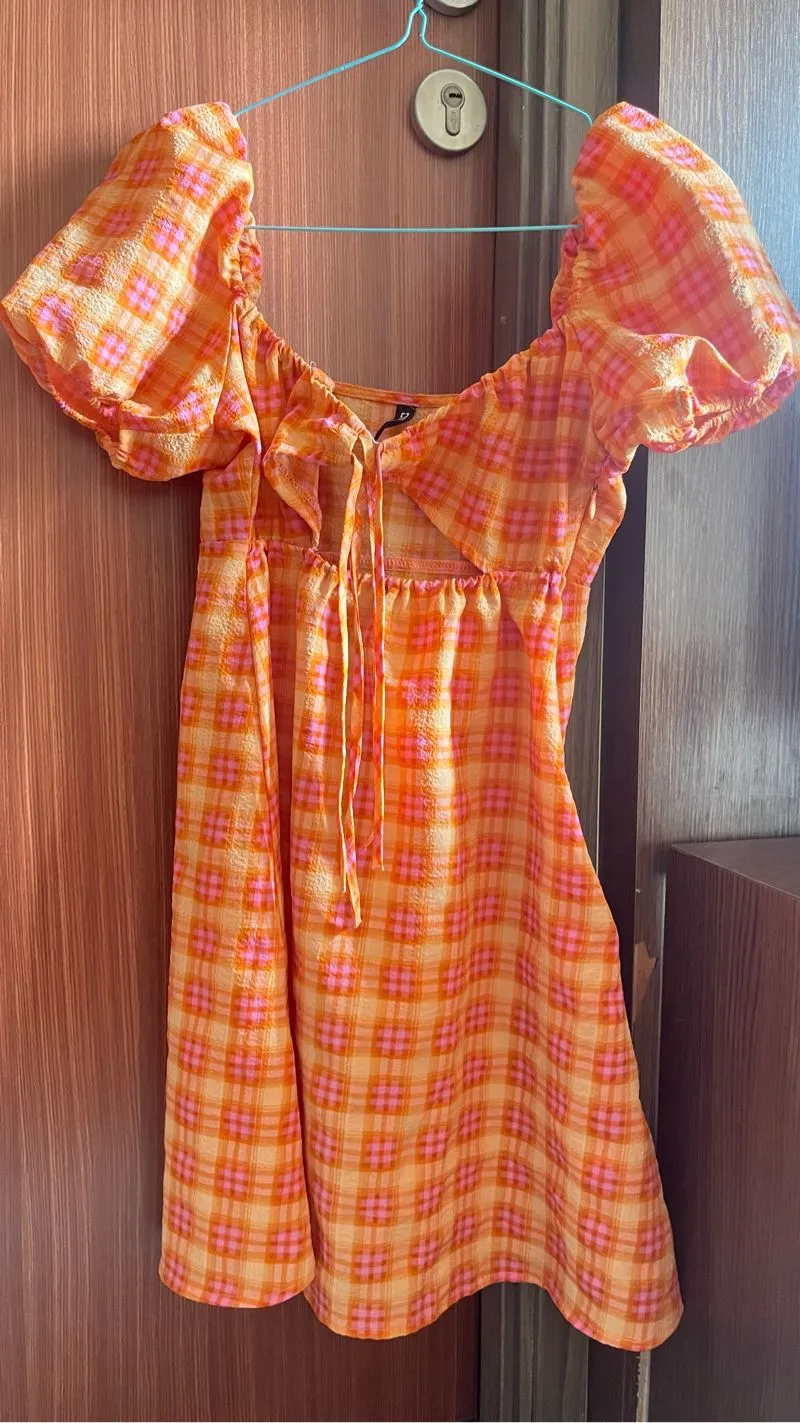 🌸 Dijual Dress H&M Original - Puffy Sleeve Summer Dress 🌸 photo 1