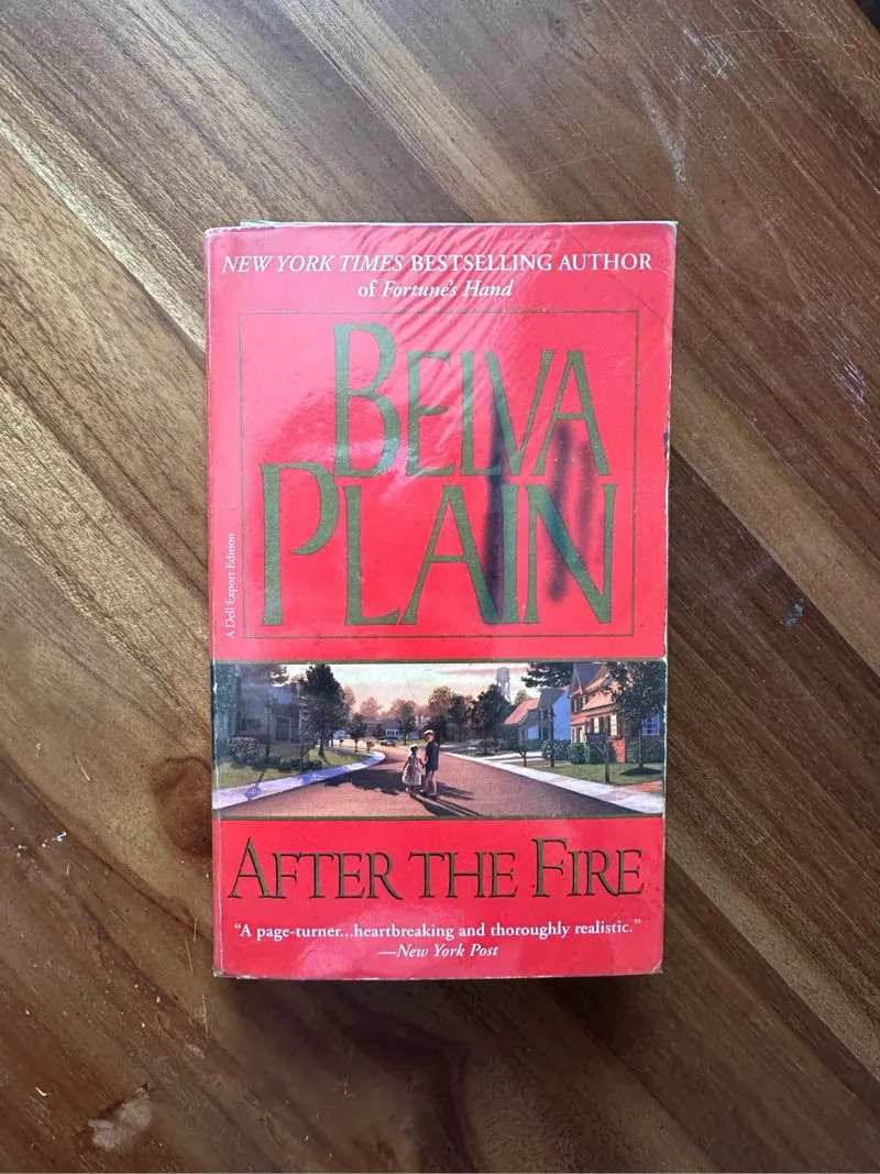 After The Fire - novel preloved bahasa Inggris import photo 1