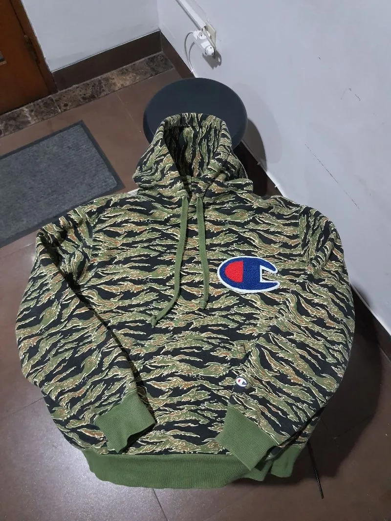 Champion hoodie japan camo (rare) photo 1