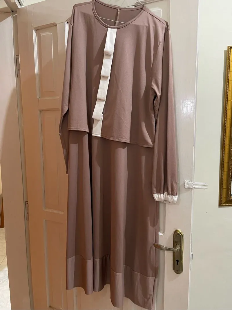 Atasan wanita busana muslimah fashion muslim gamis warna photo 1