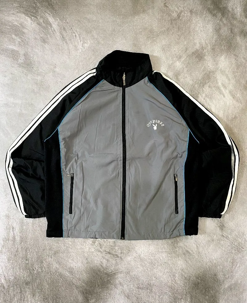 Playboy Casual Windbreaker Pria gray photo 1