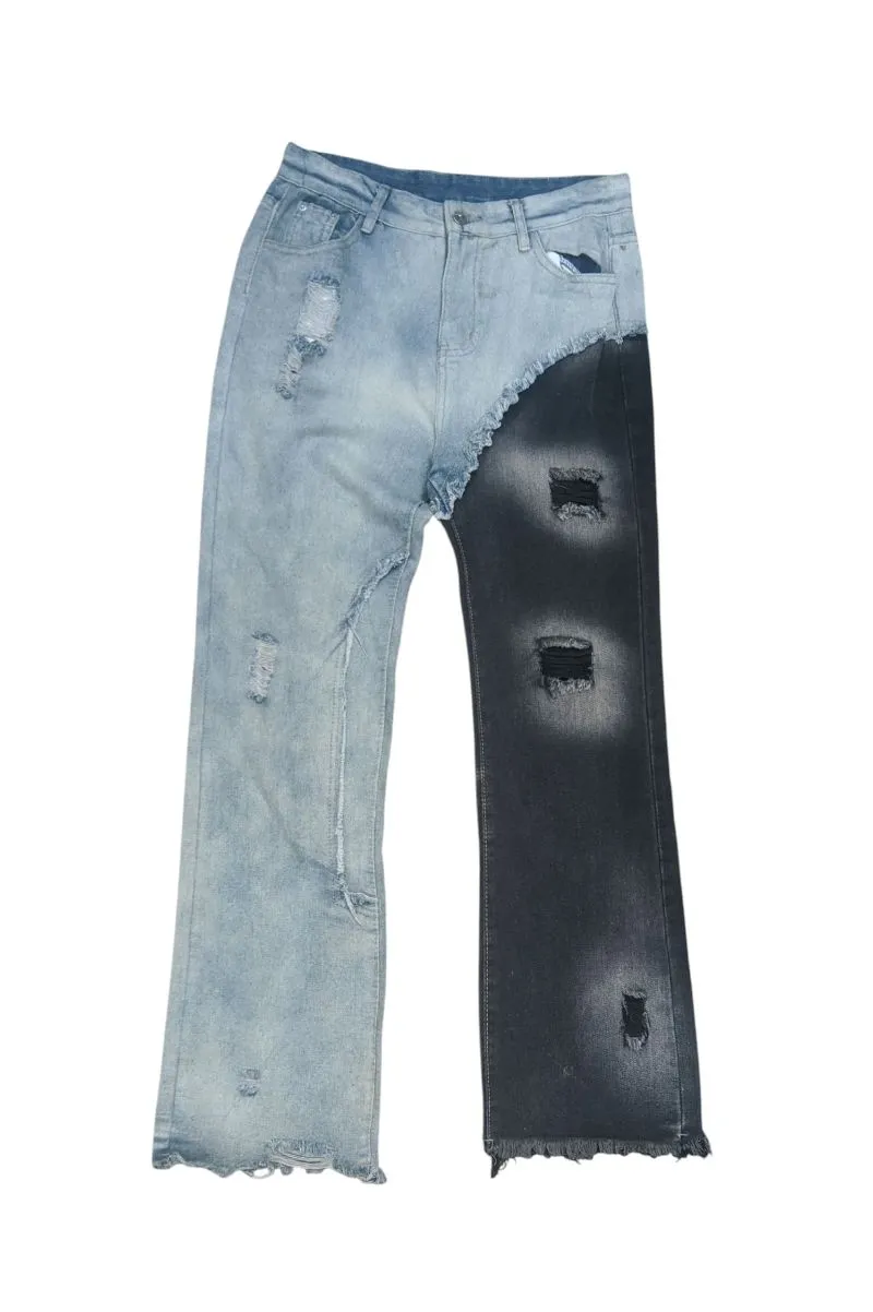 Reworked longpants jeans baggy ripped photo 1