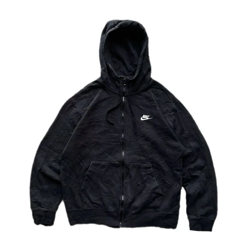 Nike Signature Eimbordered Logo Cotton Heavy Zip Pullover photo 1