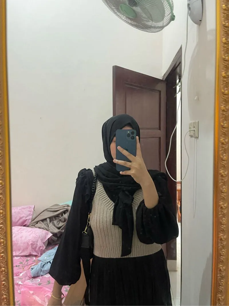 Abaya/terusan gamis wanita busana muslimah fashion muslim photo 1