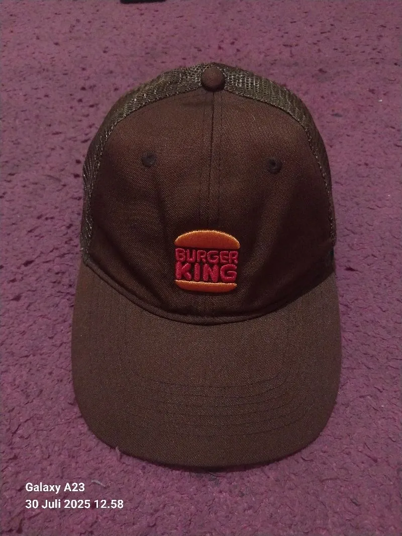 Topi burger king official big logo bordier photo 1