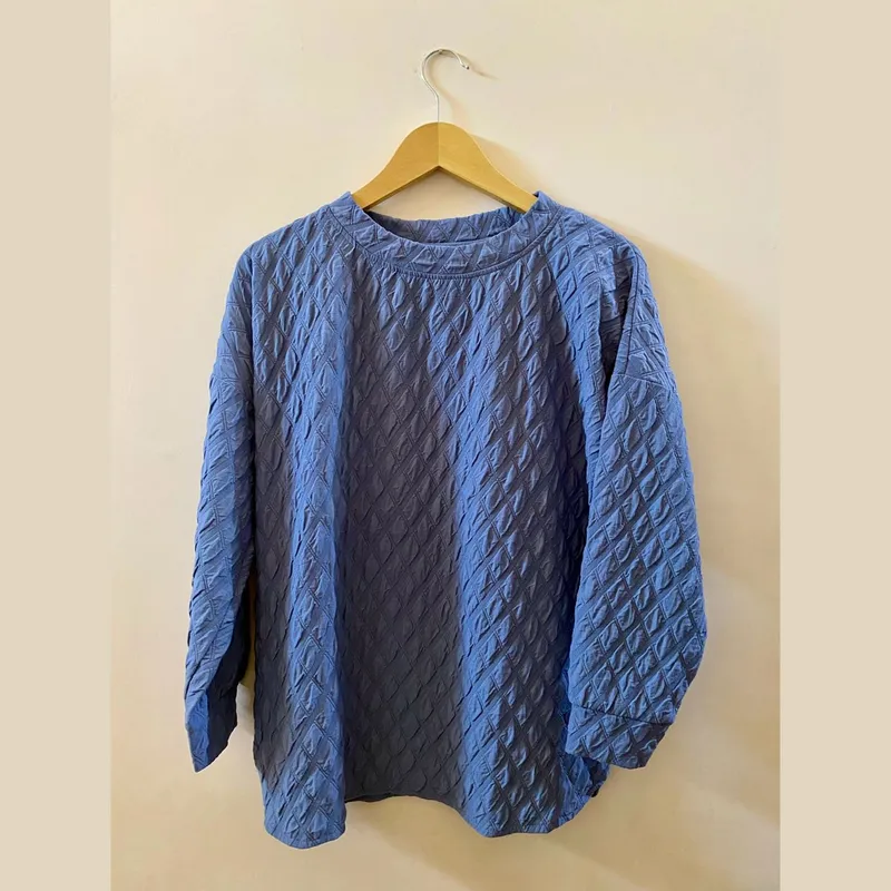 Muslim Sweater Wanita multicolor blue photo 1
