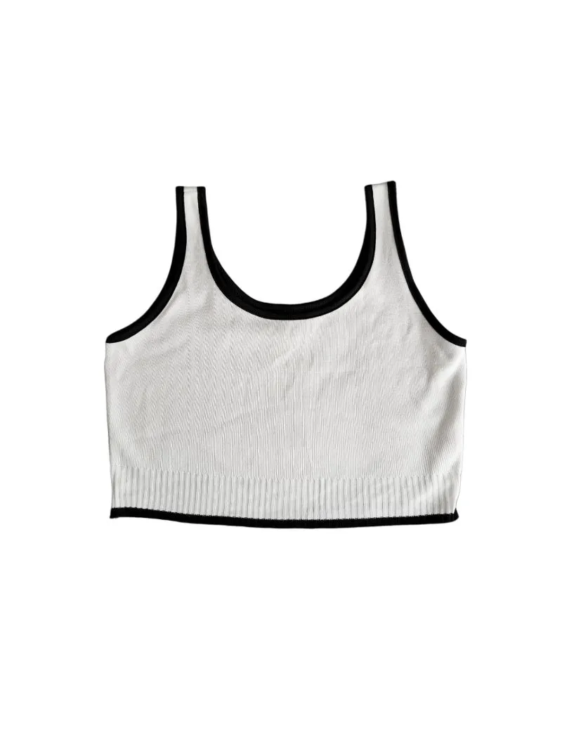 Tanktop croptop wanita photo 1