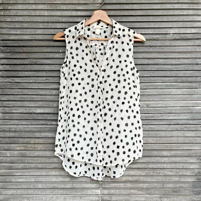 Blouse Kemeja Sifon H&M Preloved photo 1