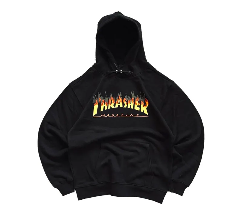 Thrasher Streetwear Fleece Pria black photo 1