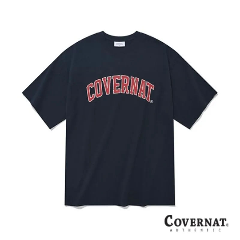 Tshirt Covernat big logo stripe size L photo 1