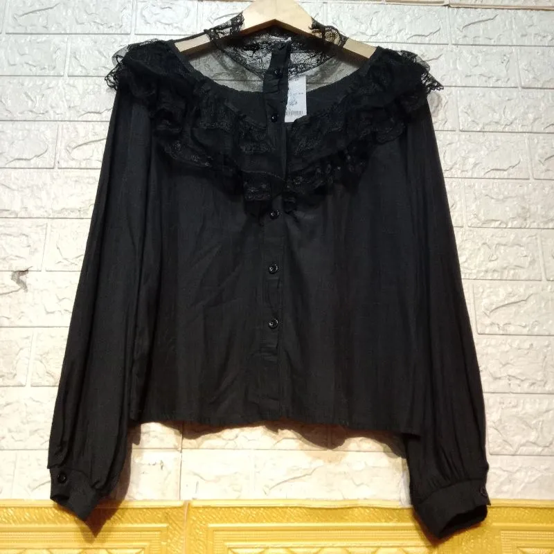 blouse wanita super premium photo 1