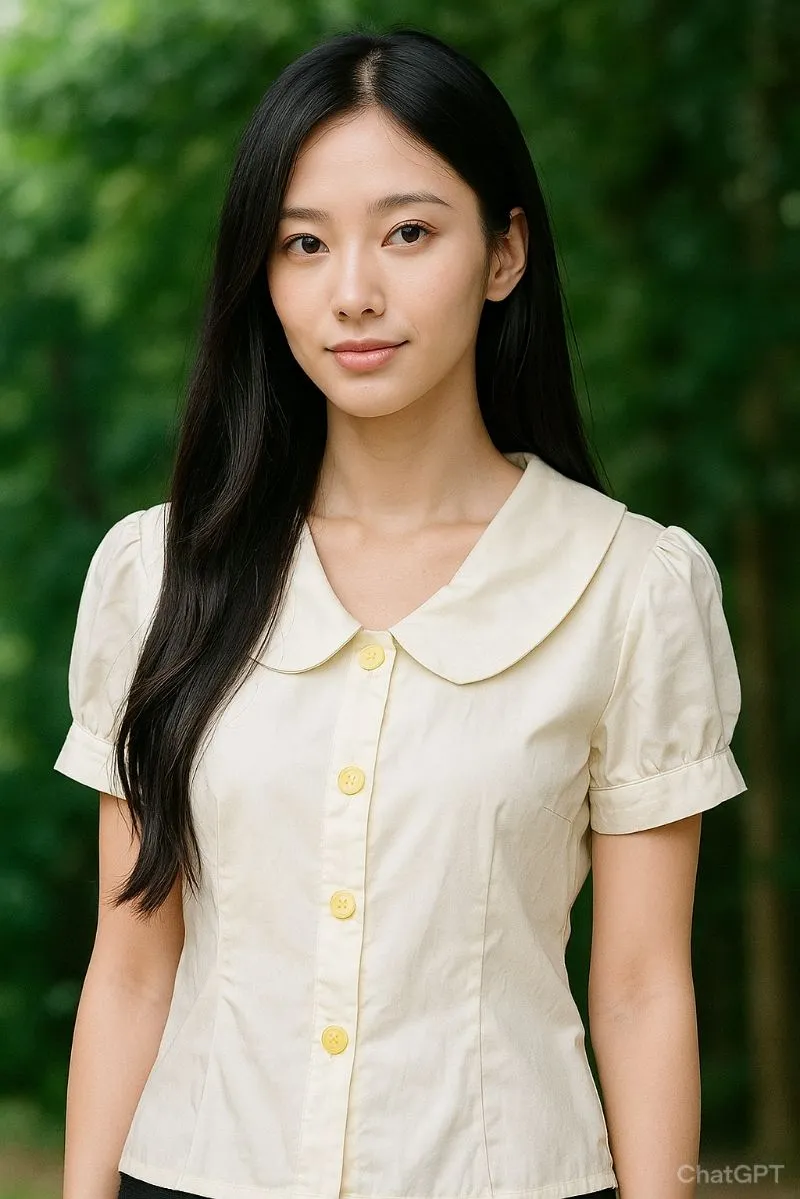 Blouse Lemon Cream photo 1