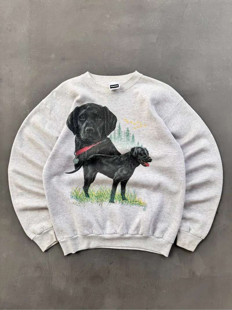 Tultex Casual Biker Sweatshirt Pria gray photo 1