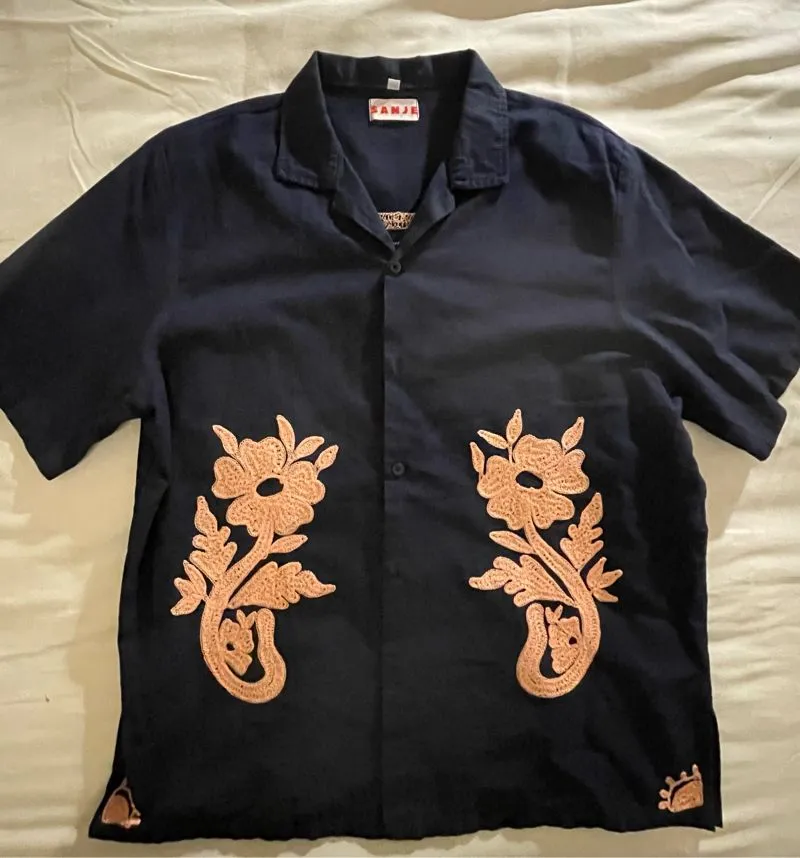 Oversize Shirt - SanjeWear XL (Blue) photo 1