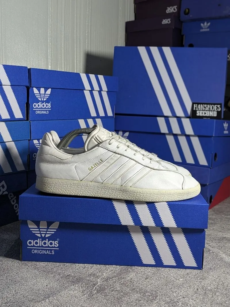 Adidas Gazelle II Leather size 42 fit 43 Preloved