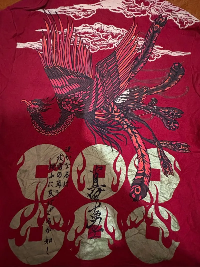 2000s SENBU SUKAJAN DESIGN FULL PRINT ZIPPER HOODIE photo 1