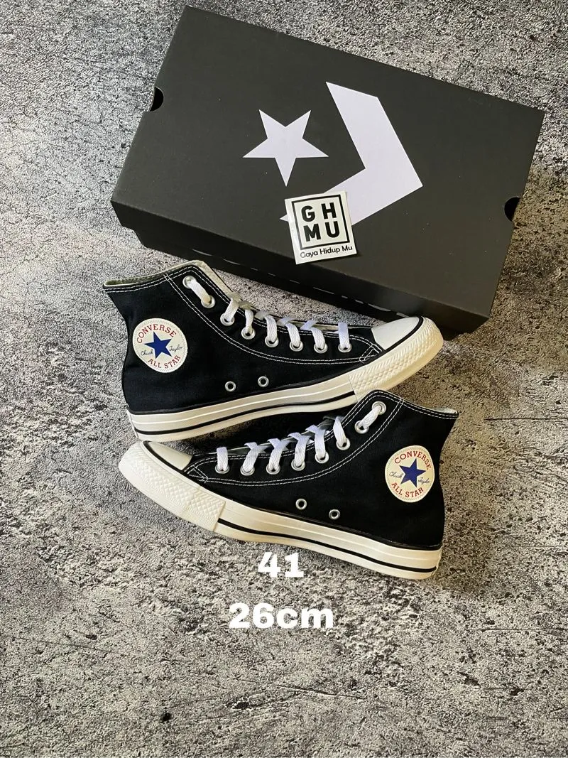 Converse CT Allstar Hi Black White photo 1