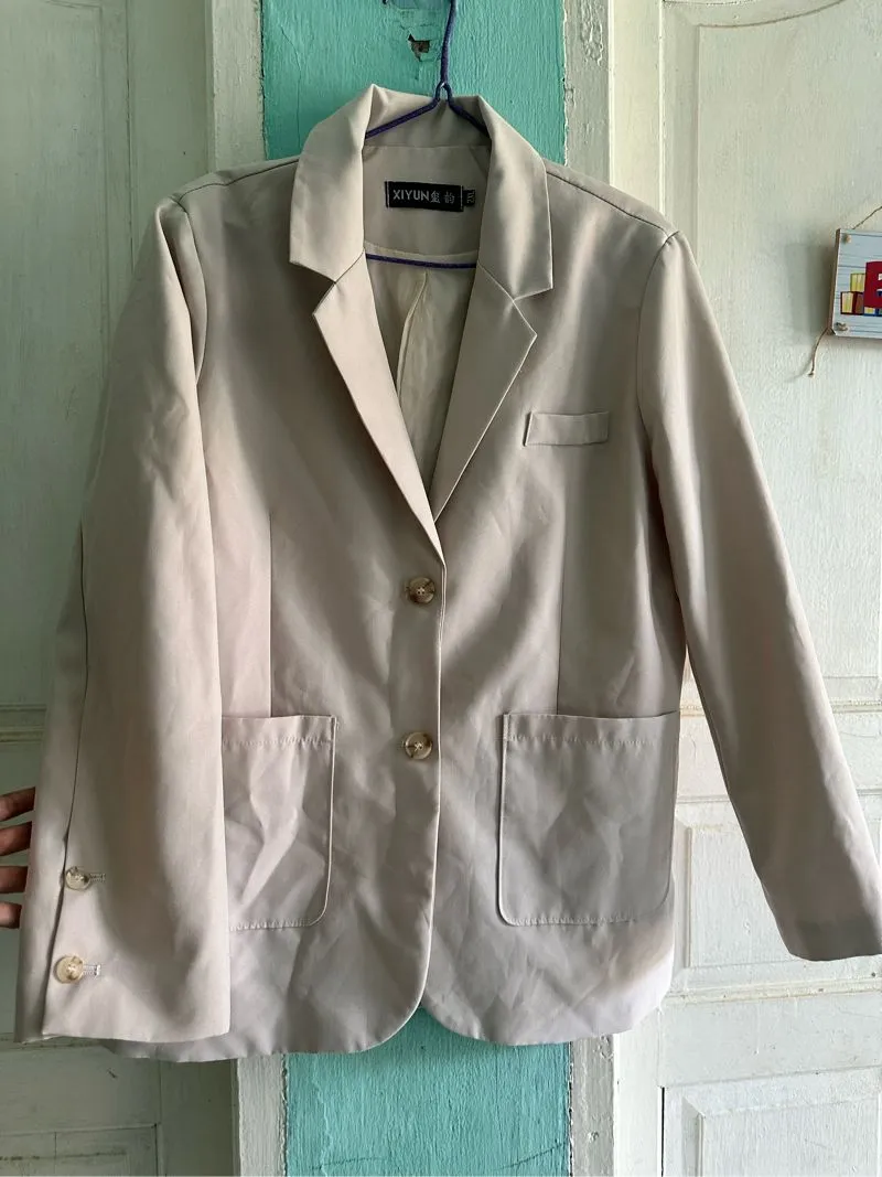 Blazer polos cokelat photo 1