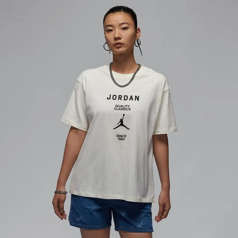 Kaos Nike Air Jordan Quality Classics T-Shirt Putih Unisex 1 photo 1