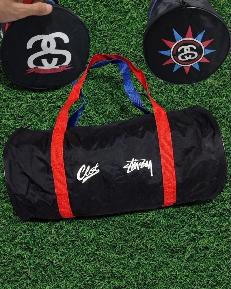 Stussy x clot duffle bag photo 1